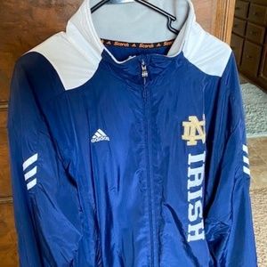 Adidas Notre Dame Scorch Climaproof Jacket